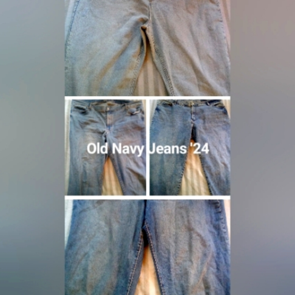 Lot of 4 Old Navy Jeans 24"